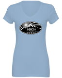 Ladies' Jersey Short Sleeve V-Neck Tee