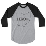 HERO-HIO 3/4 sleeve raglan shirt - HERO USA